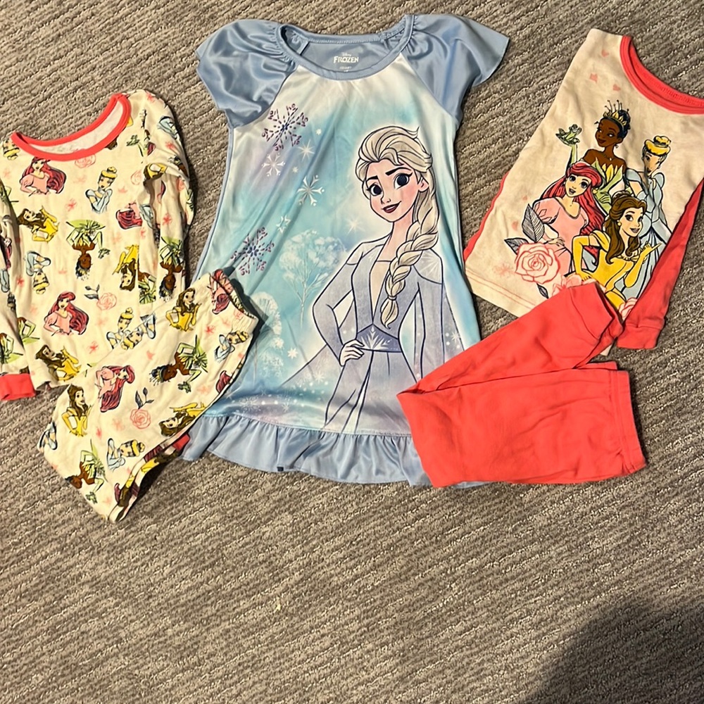 Disney Princess PJ bundle